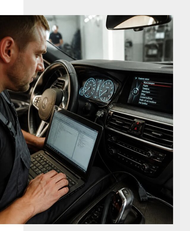 Русификация приборной панели BMW для авто в Шумерле от компании