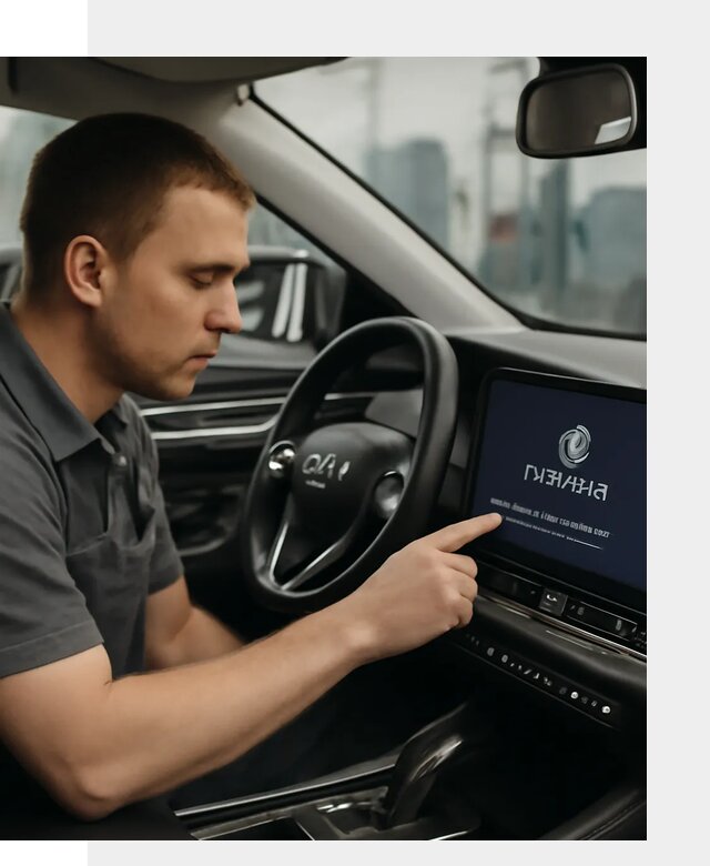 Установка приложений Changan и сервисов в авто в Шумерле