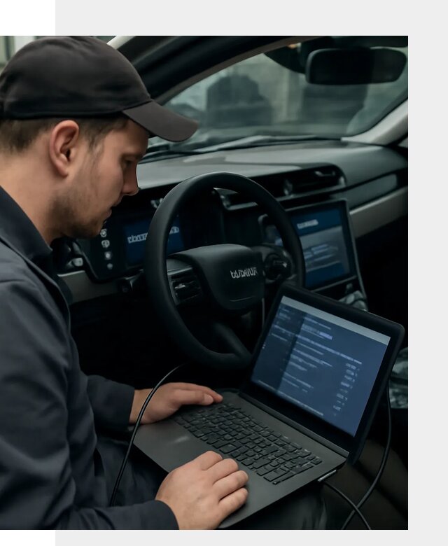 Профессиональная русификация автомобилей Lynk Co в Шумерле