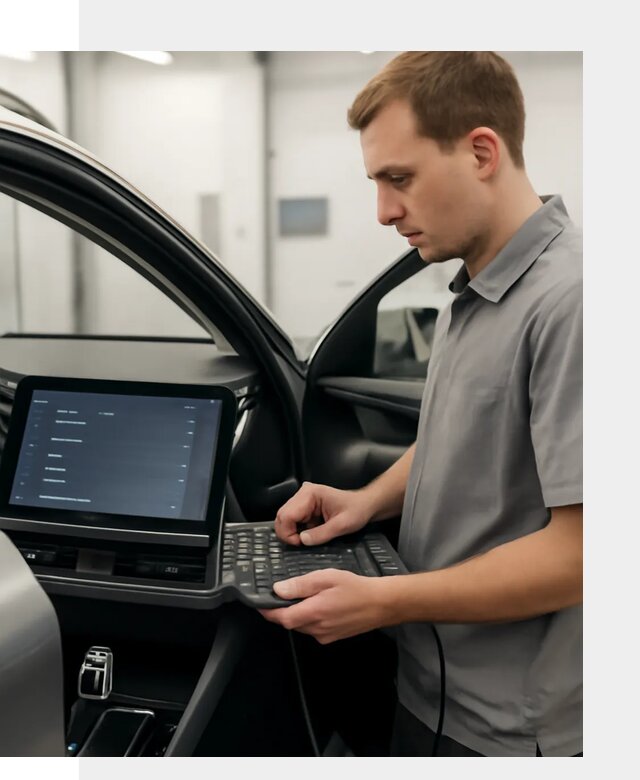 Русификация мультимедиа автомобилей Lynk Co в Шумерле