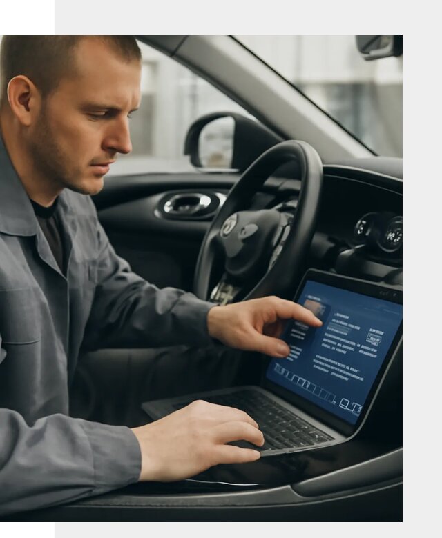 Русификация приборной панели автомобиля Lynk Co в Шумерле