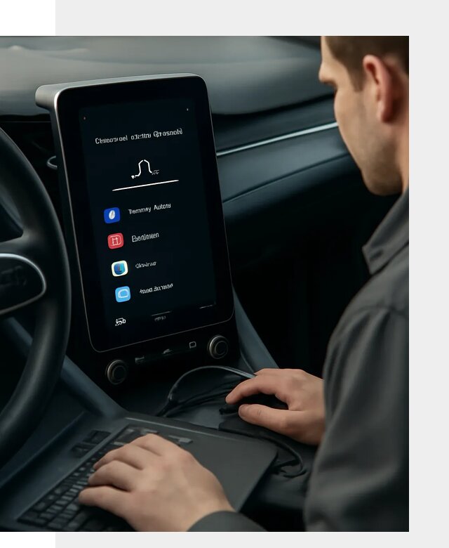 Установка приложений Lynk Co на автомобиль в Шумерле