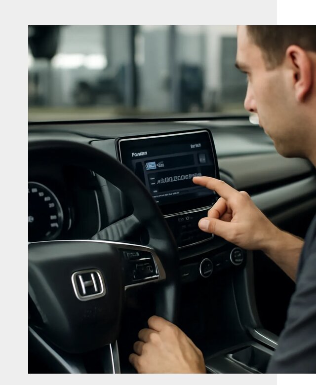 Русификация панели приборов Honda в Шумерле по цене 5432 ФастМобиль-Шмр