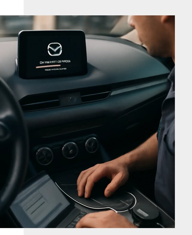 Установка приложений Mazda на мультимедийную систему в Шумерле