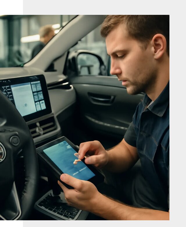 Установка приложений Toyota на мультимедиа в Шумерле